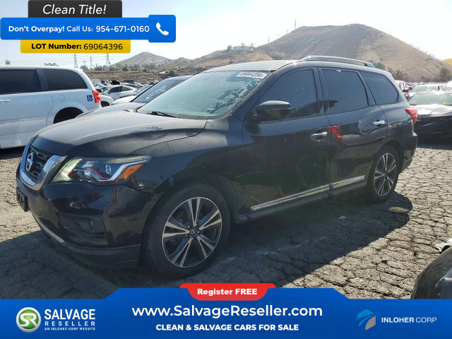 Used 2020 Nissan Pathfinder Platinum FWD image 1
