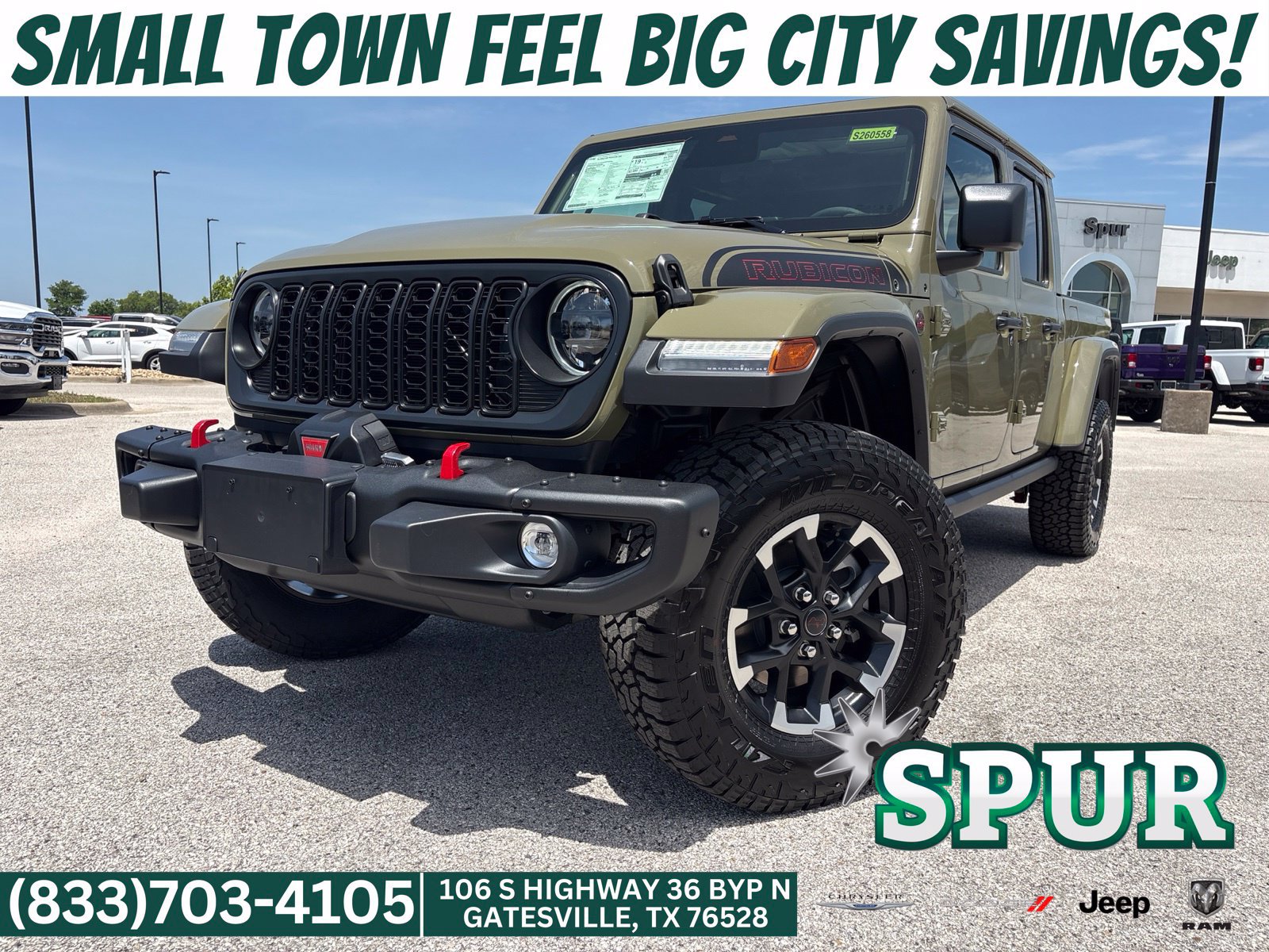 New 2026 Jeep Gladiator Sport AWD/4WD 360° Tour