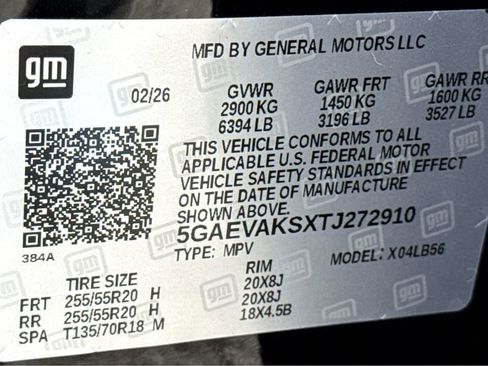 New 2026 Buick Enclave Preferred w/ LPO, Floor Liner Package AWD/4WD image 26