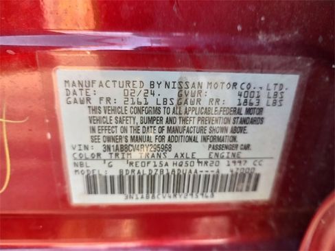 Used 2024 Nissan Sentra SV w/ All-Weather Package image 35