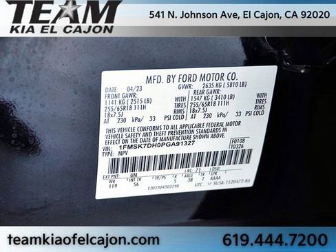 Used 2023 Ford Explorer XLT w/ Equipment Group 202A image 36