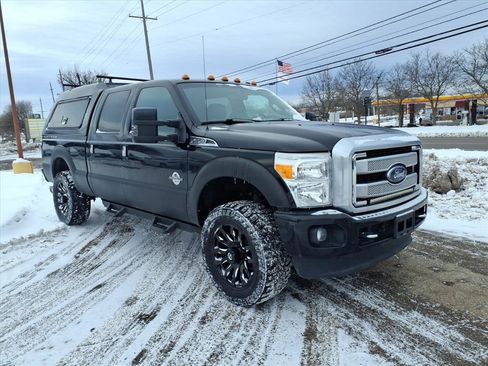 Used 2016 Ford F350 Platinum w/ Snow Plow Prep Package image 3