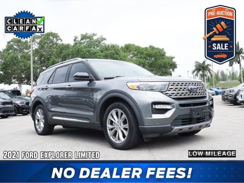 Used 2021 Ford Explorer Limited RWD image 1