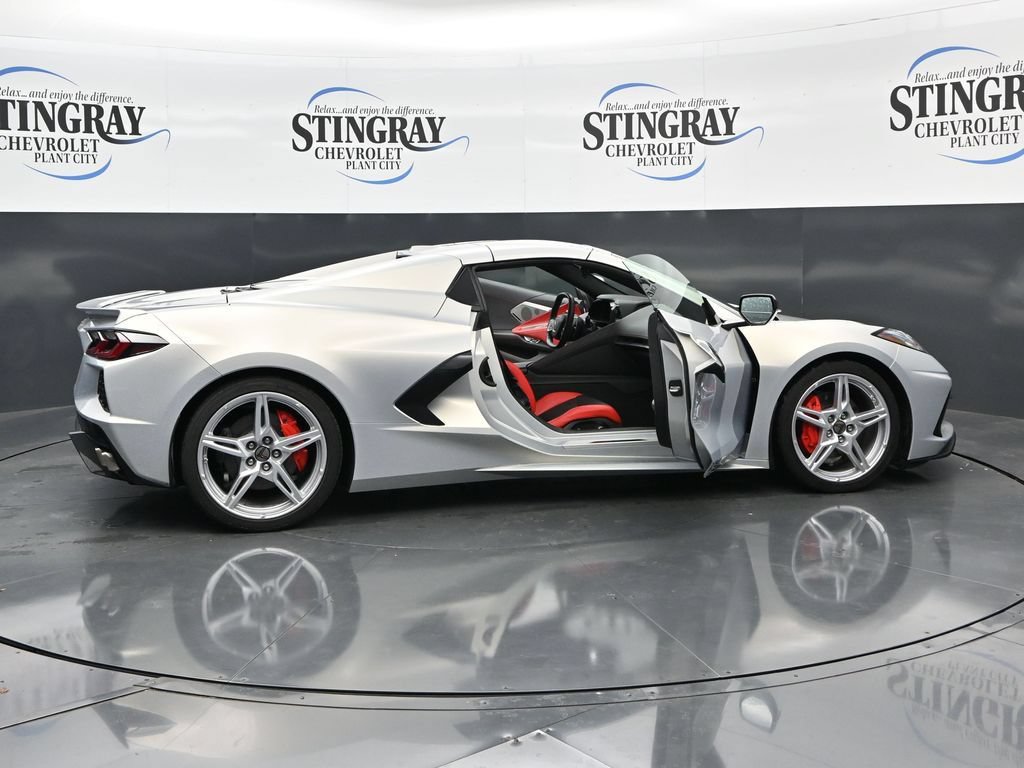 Certified 2023 Chevrolet Corvette Stingray Preferred Conv w/ Chrome Exterior Badge Package RWD image 36
