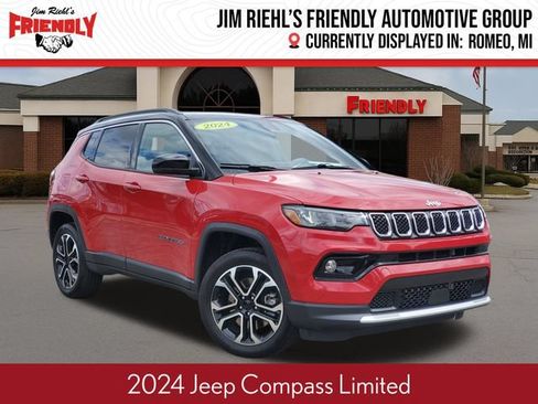 Used 2024 Jeep Compass Limited AWD/4WD image 1