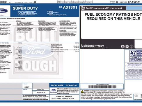 Used 2024 Ford F550 4x4 Regular Cab Super Duty image 39