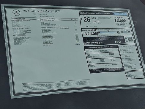 New 2026 Mercedes-Benz GLC 300 4MATIC image 19