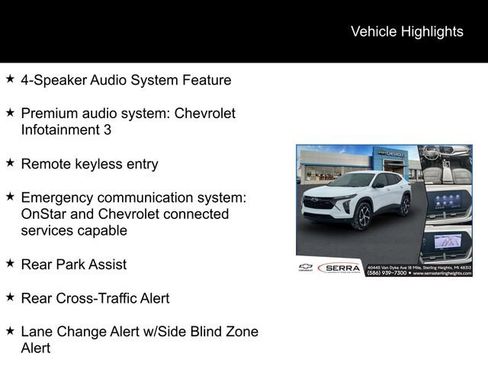 Used 2024 Chevrolet Trax RS w/ Driver Confidence Package image 5