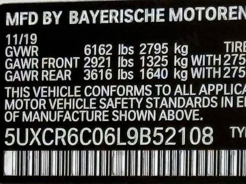 Used 2020 BMW X5 xDrive40i w/ Convenience Package image 51