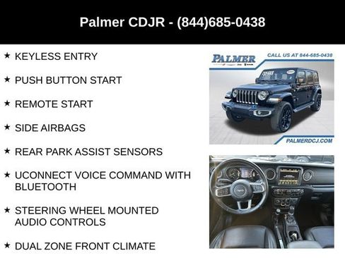 Certified 2022 Jeep Wrangler Unlimited Sahara w/ Cold Weather Group image 18