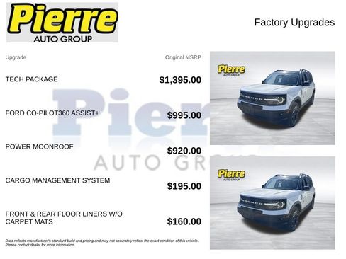 Used 2024 Ford Bronco Sport Outer Banks w/ Tech Package AWD/4WD image 2