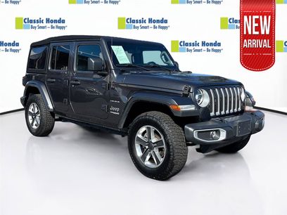 Used 2022 Jeep Wrangler Unlimited Sahara w/ LED Lighting Group