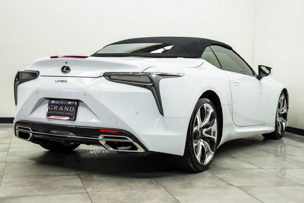 Used 2021 Lexus LC 500 Convertible w/ Touring Package RWD image 12