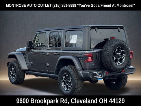 Used 2022 Jeep Wrangler Unlimited Rubicon 4xe w/ Cold Weather Group image 6