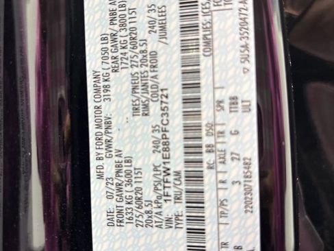 Used 2023 Ford F150 Lariat w/ Equipment Group 502A High image 28