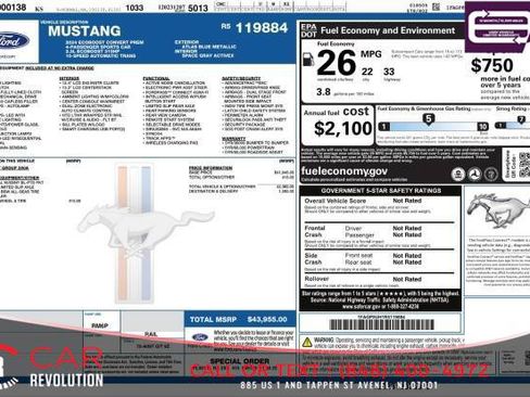 Used 2024 Ford Mustang Premium RWD image 9