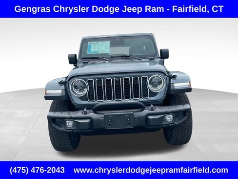 Certified 2025 Jeep Wrangler Unlimited Sahara AWD/4WD image 2
