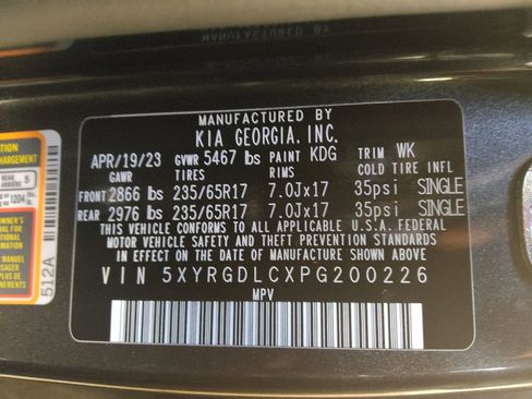 Used 2023 Kia Sorento LX AWD/4WD image 33