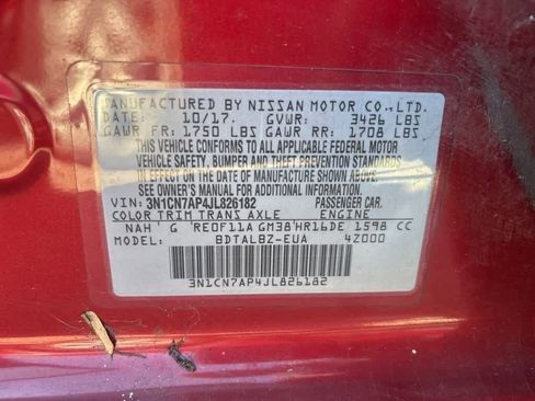 Used 2018 Nissan Versa SV w/ SV Special Edition Package image 11