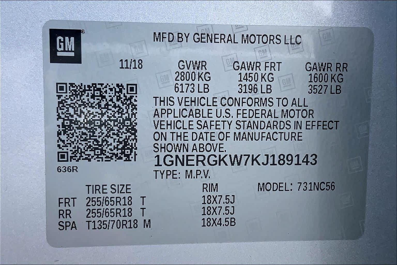 Used 2019 Chevrolet Traverse LT FWD image 36