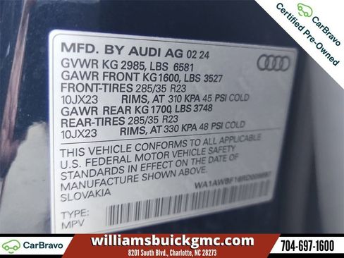 Used 2024 Audi SQ8 Premium Plus image 34