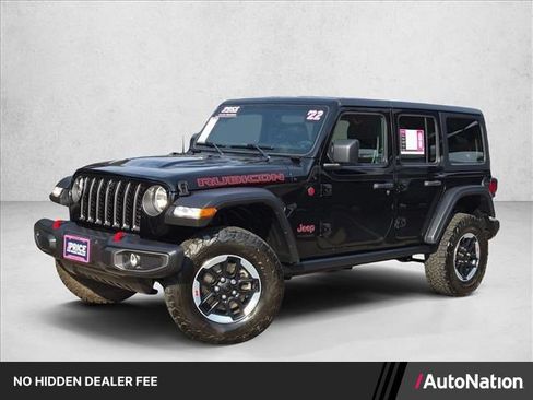 Used 2022 Jeep Wrangler Unlimited Rubicon w/ Cold Weather Group AWD/4WD image 1