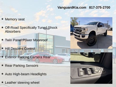 Used 2022 Ford F250 Platinum w/ FX4 Off-Road Package AWD/4WD image 12