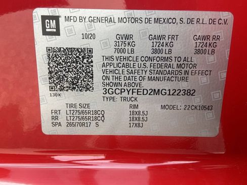 Used 2021 Chevrolet Silverado 1500 LT Trail Boss w/ Convenience Package II AWD/4WD image 35