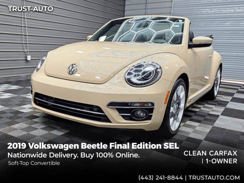 Used 2019 Volkswagen Beetle 2.0T Final Edition SEL FWD image 1