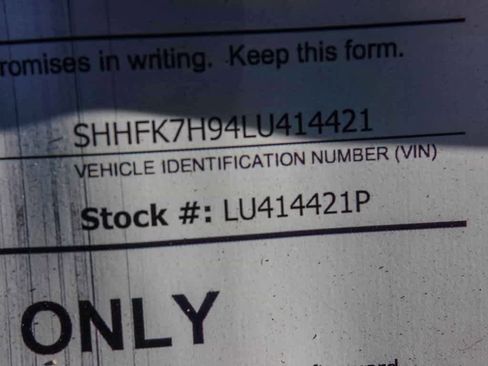 Used 2020 Honda Civic Sport Touring image 28