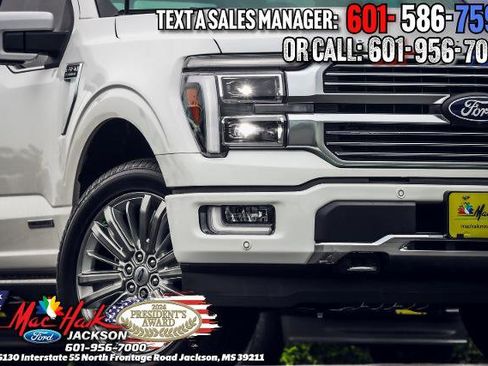 Certified 2024 Ford F150 Platinum w/ Equipment Group 703A Plus image 4