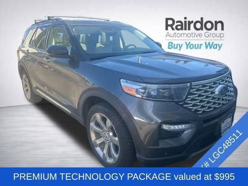 Used 2020 Ford Explorer Platinum w/ Premium Technology Package AWD/4WD image 2