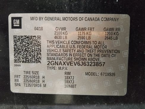 Used 2018 Chevrolet Equinox Premier AWD/4WD image 33