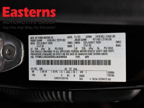 Used 2024 Ford Escape Active FWD image 36