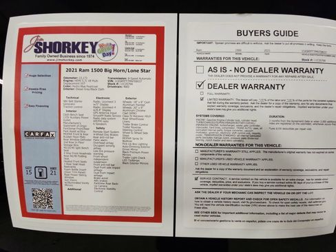 Used 2021 RAM 1500 Big Horn image 31