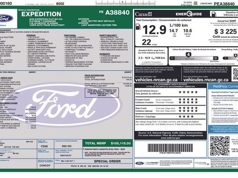 Used 2023 Ford Expedition Max Platinum AWD/4WD image 12