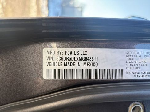 Used 2021 RAM 2500 Big Horn w/ Level B Equipment Group image 29