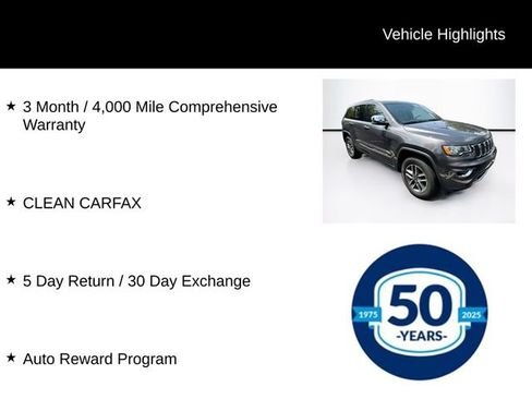 Used 2019 Jeep Grand Cherokee Limited AWD/4WD image 12