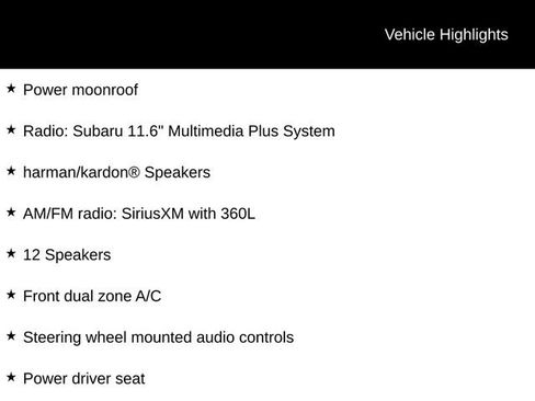 Used 2025 Subaru Outback Onyx Edition image 5