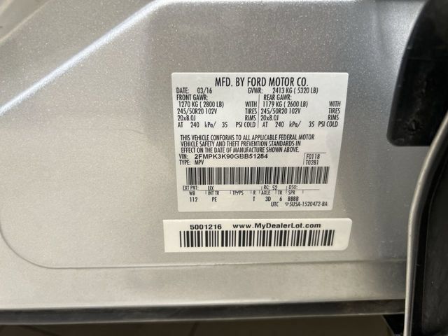 Used 2016 Ford Edge Titanium w/ Equipment Group 301A FWD image 32