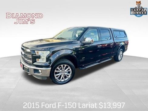 Used 2015 Ford F150 Lariat w/ Equipment Group 502A Luxury image 1