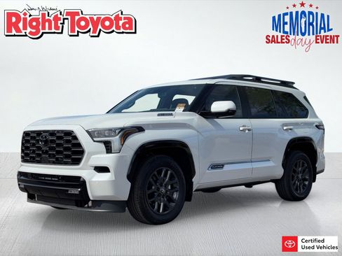 Certified 2026 Toyota Sequoia Platinum w/ Tow Technology Package AWD/4WD image 1