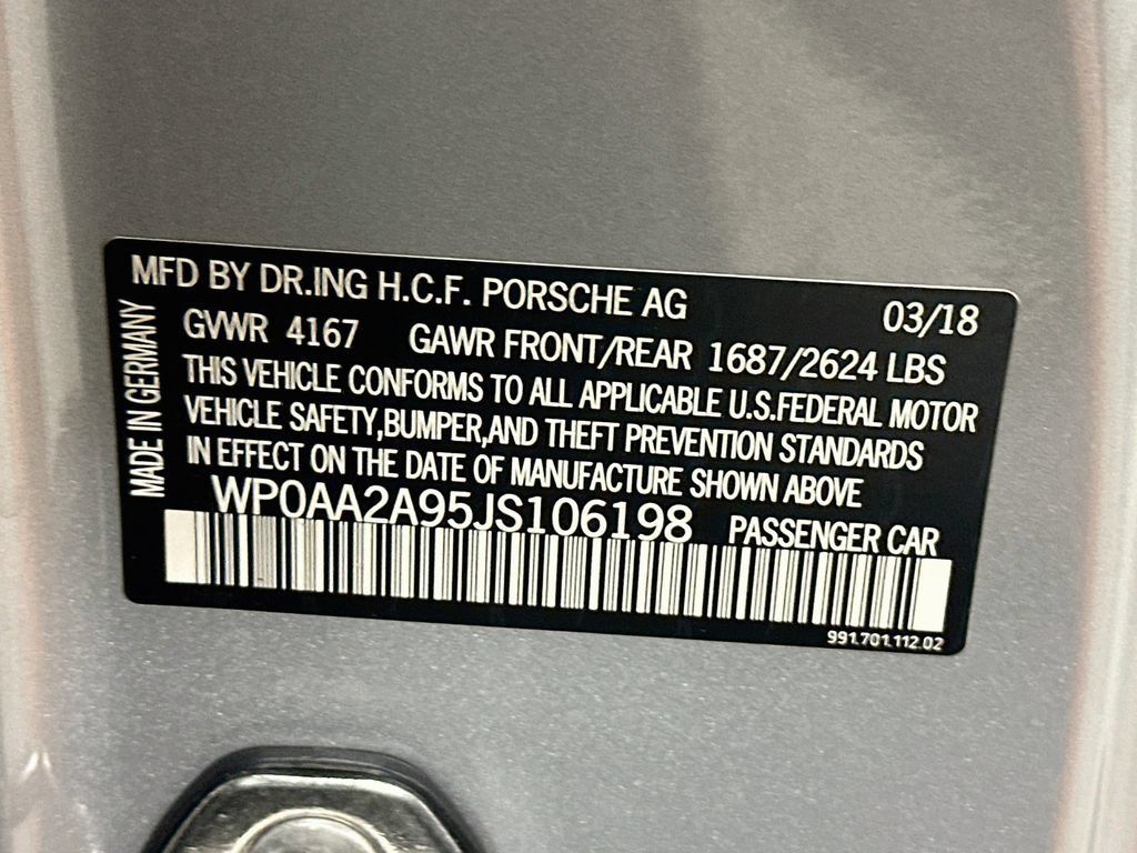 Certified 2018 Porsche 911 Carrera RWD image 33