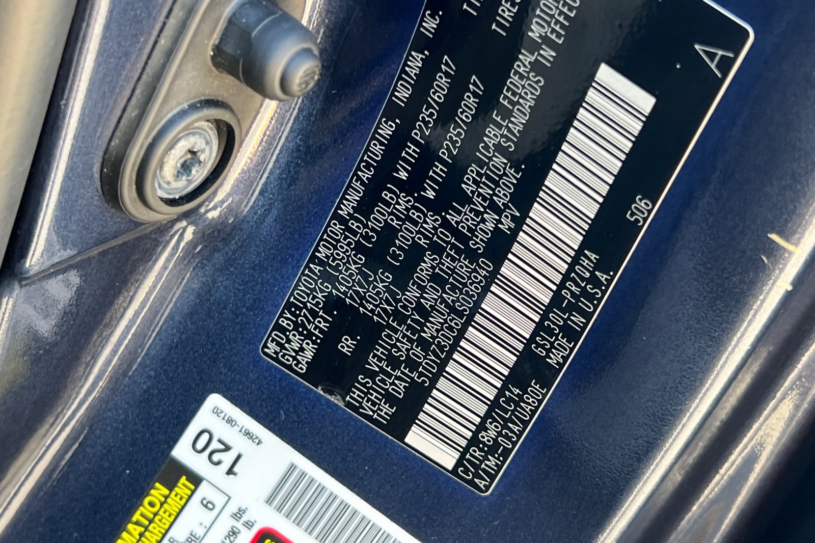 Used 2020 Toyota Sienna XLE FWD image 35