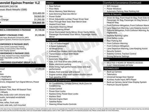 Used 2023 Chevrolet Equinox Premier AWD/4WD image 29