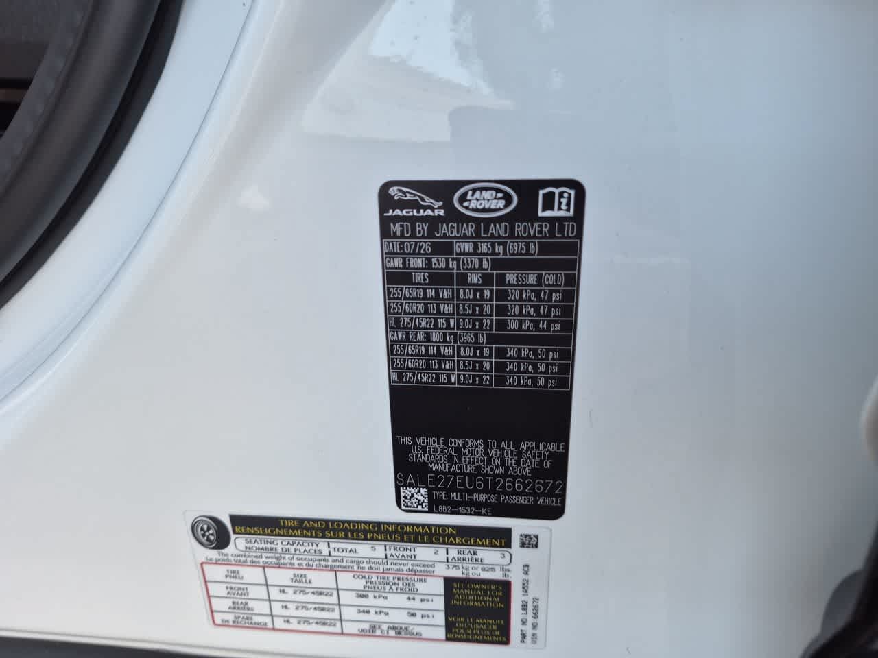 New 2026 Land Rover Defender 110 X-Dynamic SE AWD/4WD image 35