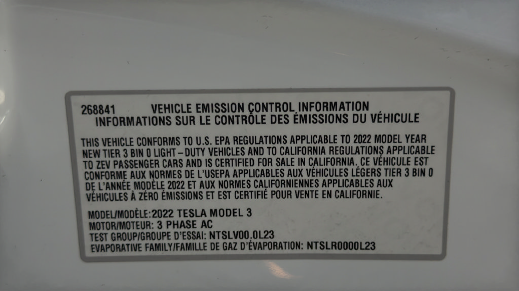 Used 2022 Tesla Model 3 Performance AWD/4WD image 56