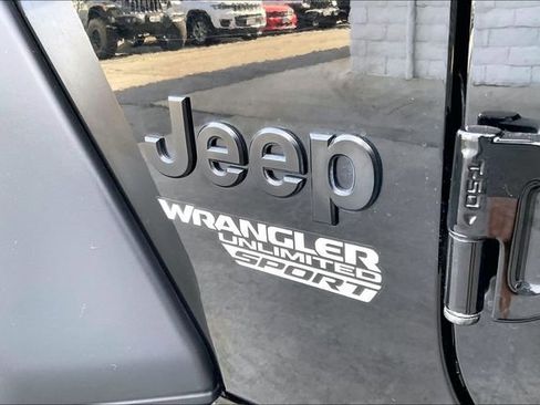 Used 2021 Jeep Wrangler Unlimited Sport w/ Sun And Sound Package image 31