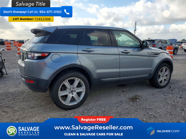 Used 2013 Land Rover Range Rover Evoque Pure Plus AWD/4WD image 4
