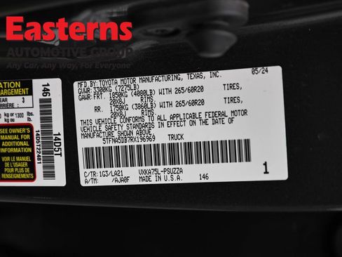 Used 2024 Toyota Tundra Platinum image 38